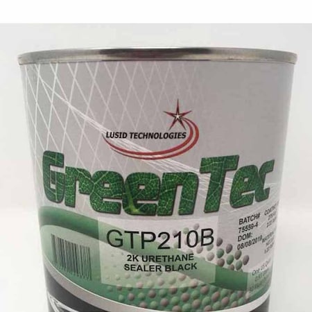Gentec And Greentec BLACK 2K URETHANE HIGH BUILD SEALER Quart GTP210B(Q)
